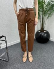 kahve 1027 deri pantolon 2