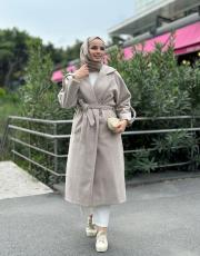 bej 7798 kaşe kaban