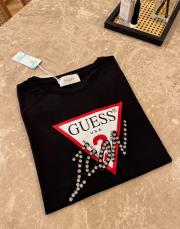 siyah icon taşlı muadil tişört