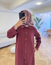 bordo 4529 çıtçıtlı kap 2