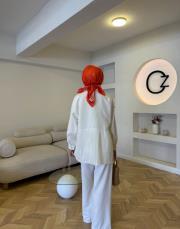 açık krem 5874 gömlek 4