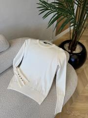 ekru 5505 soğuk iplik triko kazak 2