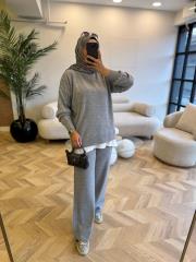 gri 4129 triko takım