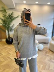 gri 4129 triko takım 3