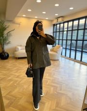 haki olera trençkot