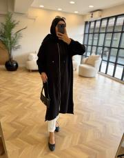 siyah 2992 fermuarlı kap