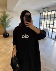 siyah 3045 tunik elbise 2