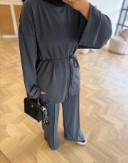 antrasit dikişli oysh takım 4
